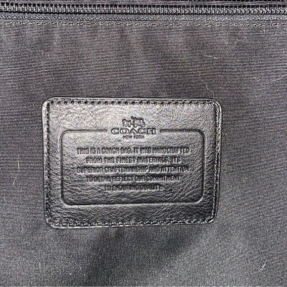 Black Coach Backpack - Picture 4 of 6